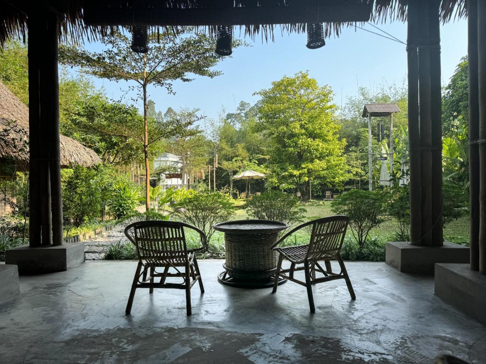 Dinh Gia Trang - Homestay & Coffee The Ruong ภายนอก รูปภาพ