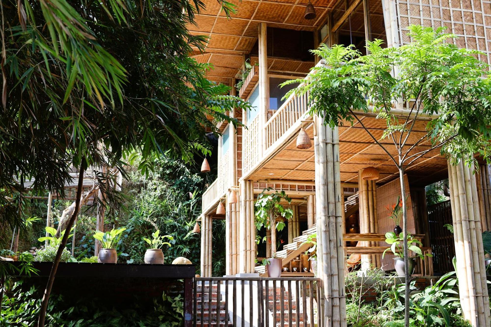 Dinh Gia Trang - Homestay & Coffee The Ruong ภายนอก รูปภาพ
